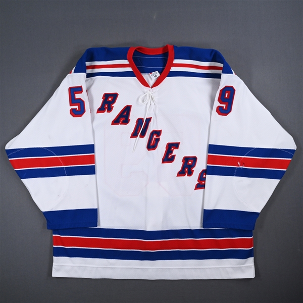 Bobby Sanguinetti - White Traverse City Rookie Tournament Jersey