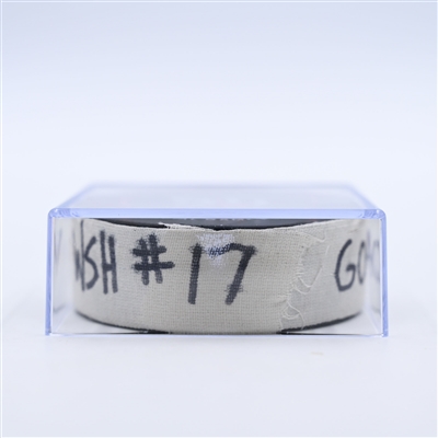 Dylan Strome - Washington Capitals - Goal Puck - October 17, 2024 vs. Dallas Stars (Capitals' 50th Anniversary Logo)