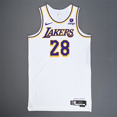 Rui Hachimura - Los Angeles Lakers - Association Edition Jersey - Worn 2/25/2024 - 2023-24 NBA Season