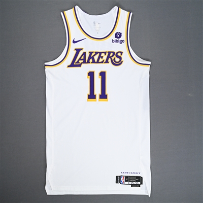 Jaxson Hayes - Los Angeles Lakers - Association Edition Jersey - Worn 2/25/2024 - 2023-24 NBA Season