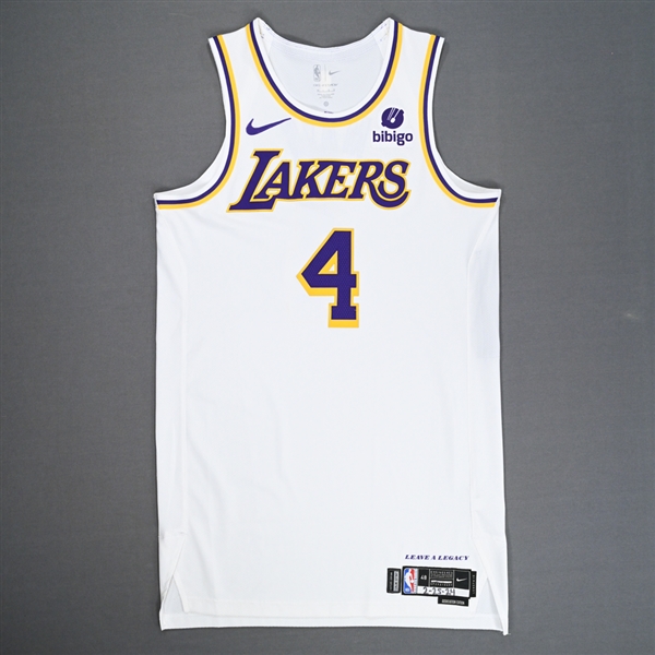 Skylar Mays - Los Angeles Lakers - Game-Issued Association Edition Jersey - 2023-24 NBA Season