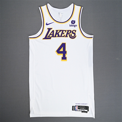 Skylar Mays - Los Angeles Lakers - Game-Issued Association Edition Jersey - 2023-24 NBA Season