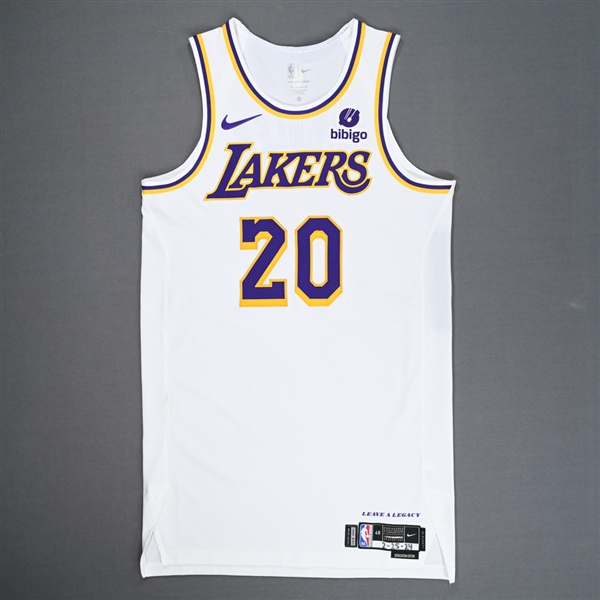 Dylan Windler - Los Angeles Lakers - Game-Issued Association Edition Jersey - 2023-24 NBA Season