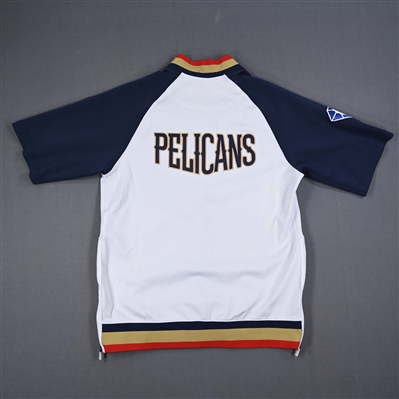 Jose Alvarado - New Orleans Pelicans - Game-Issued City Edition Game Theater Jacket - 2021-22 NBA Season