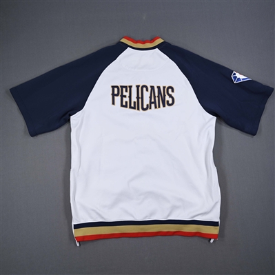 Jaxson Hayes - New Orleans Pelicans - Game-Issued City Edition Game Theater Jacket - 2021-22 NBA Season