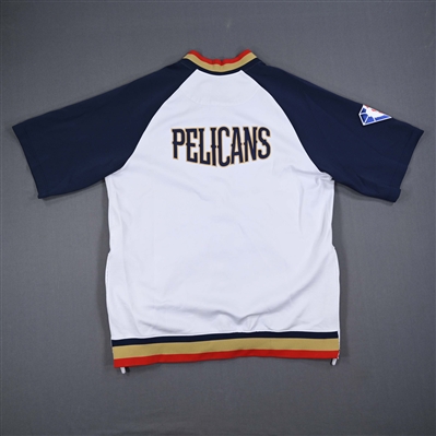 Willy Hernangomez - New Orleans Pelicans - Game-Issued City Edition Game Theater Jacket - 2021-22 NBA Season