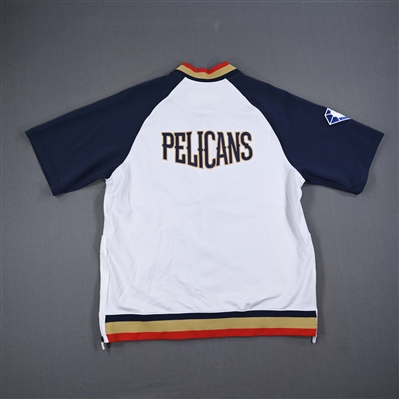 Trey Murphy III - New Orleans Pelicans - Game-Issued City Edition Game Theater Jacket - 2021-22 NBA Season