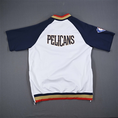 Larry Nance Jr. - New Orleans Pelicans - Game-Issued City Edition Game Theater Jacket - 2021-22 NBA Season