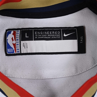 Garrett Temple - New Orleans Pelicans - Game-Issued City Edition Game Theater Jacket - 2021-22 NBA Season