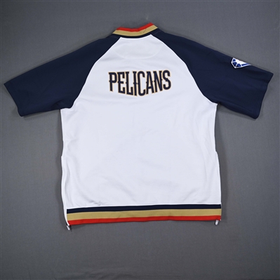 Jonas Valanciunas - New Orleans Pelicans - Game-Issued City Edition Game Theater Jacket - 2021-22 NBA Season