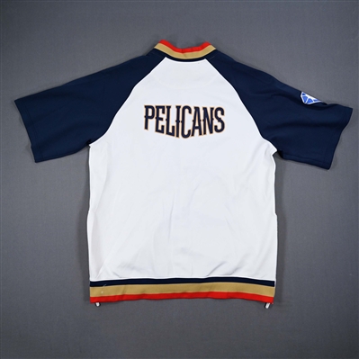 Zion Williamson - New Orleans Pelicans - Game-Issued City Edition Game Theater Jacket - 2021-22 NBA Season