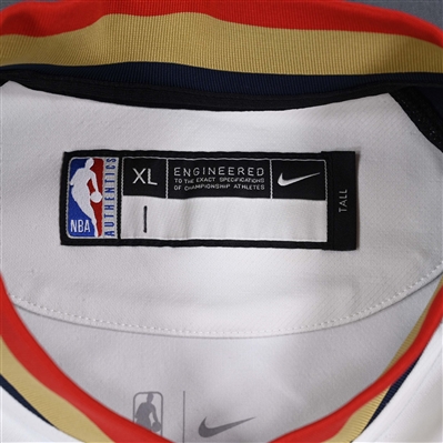 Zion Williamson - New Orleans Pelicans - Game-Issued City Edition Game Theater Jacket - 2021-22 NBA Season