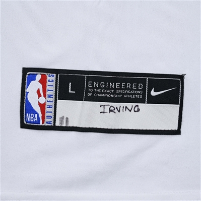  Kyrie Irving - Brooklyn Nets - Game-Issued City Edition Long Sleeved Shooting Shirt - 2021-22 NBA Season