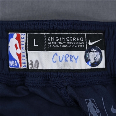  Seth Curry - Brooklyn Nets - Game-Issued City Edition Pants - 2021-22 NBA Season