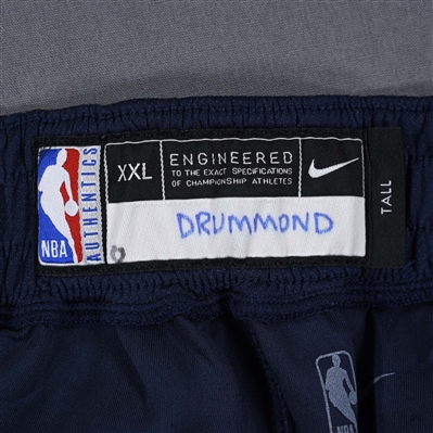  Andre Drummond - Brooklyn Nets - Game-Issued City Edition Pants - 2021-22 NBA Season