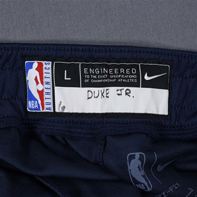  David Duke Jr. - Brooklyn Nets - Game-Issued City Edition Pants - 2021-22 NBA Season