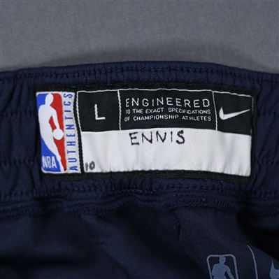  James Ennis - Brooklyn Nets - Game-Issued City Edition Pants - 2021-22 NBA Season