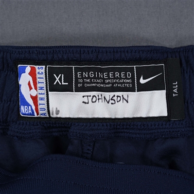  James Johnson - Brooklyn Nets - Game-Issued City Edition Pants - 2021-22 NBA Season
