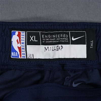  Paul Millsap - Brooklyn Nets - Game-Issued City Edition Pants - 2021-22 NBA Season