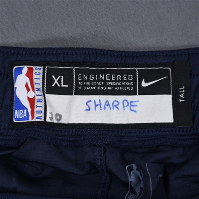  Day'Ron Sharpe - Brooklyn Nets - Game-Issued City Edition Pants - 2021-22 NBA Season