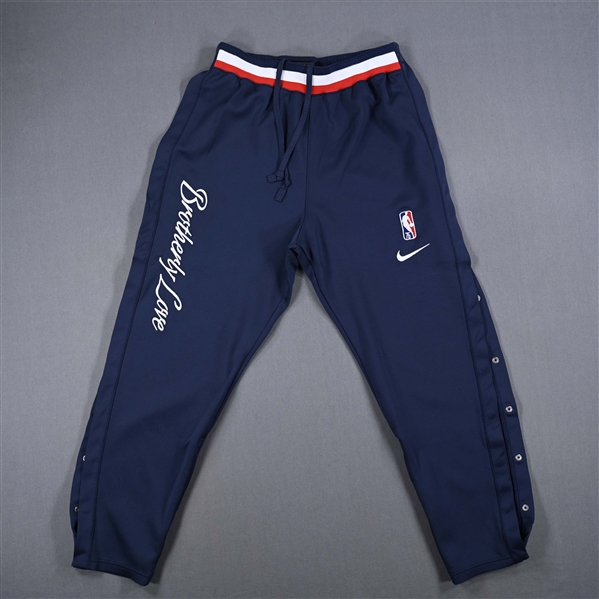 Matisse Thybulle - Philadelphia 76ers - Game-Issued City Edition Pants - 2021-22 NBA Season