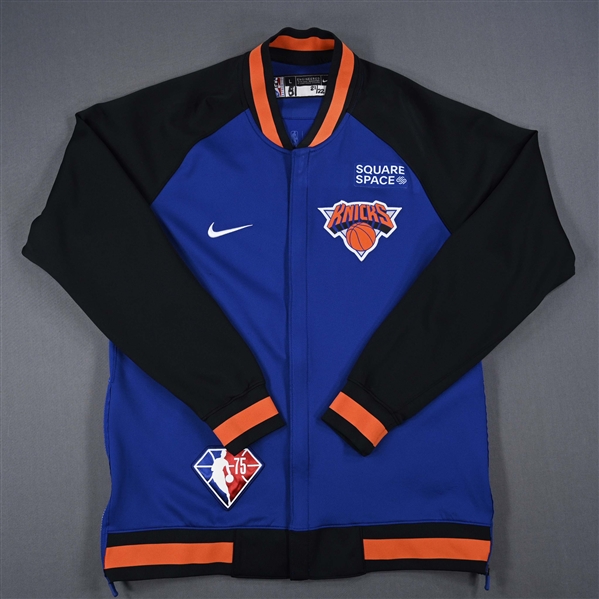 Ryan Arcidiancono - New York Knicks - Game-Issued City Edition Jacket - 2021-22 NBA Season