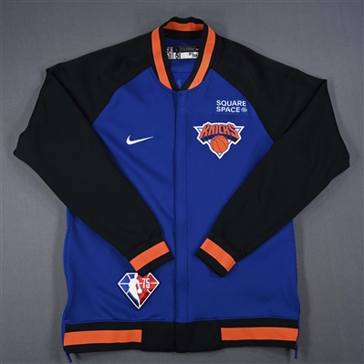 Ryan Arcidiancono - New York Knicks - Game-Issued City Edition Jacket - 2021-22 NBA Season