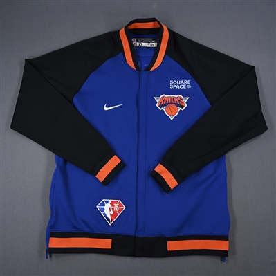 Julius Randle  - New York Knicks - Game-Issued City Edition Jacket - 2021-22 NBA Season