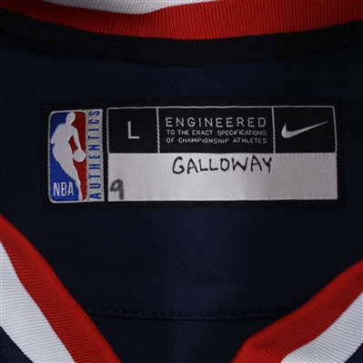 Langston Galloway - Brooklyn Nets - Game-Issued City Edition Jacket  - 2021-22 NBA Season