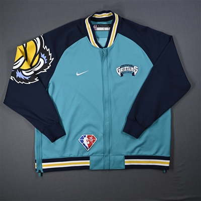 Steven Adams - Memphis Grizzlies - Game-Issued City Edition Jacket - 2021-22 NBA Season