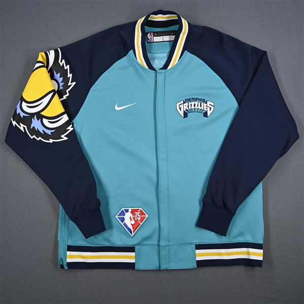 Kyle Anderson - Memphis Grizzlies - Game-Issued City Edition Jacket - 2021-22 NBA Season