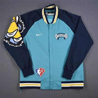 Dillon Brooks - Memphis Grizzlies - Game-Issued City Edition Jacket - 2021-22 NBA Season