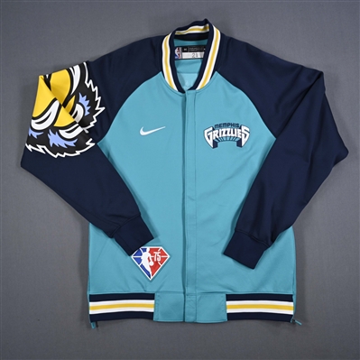 Tyus Jones - Memphis Grizzlies - Game-Issued City Edition Jacket - 2021-22 NBA Season