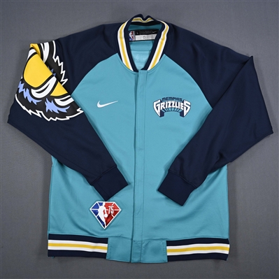 De'Anthony Melton - Memphis Grizzlies - Game-Issued City Edition Jacket - 2021-22 NBA Season