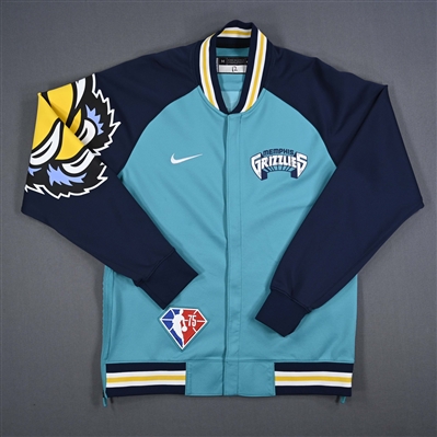 Ja Morant - Memphis Grizzlies - City Edition Jacket - Worn 4/26/2022 - 2021-22 NBA Season