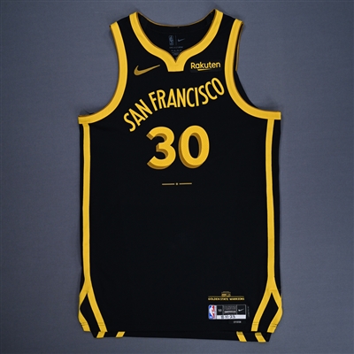 Stephen Curry - Game-Worn City Edition Jersey - Worn 11/11/2023 - 2023-24 NBA Season