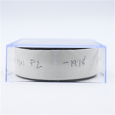 Jake DeBrusk - Vancouver Canucks - Goal Puck - December 3, 2024 vs. Minnesota Wild (Wild Logo)