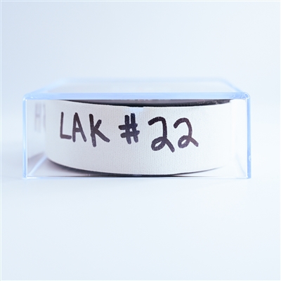 Kevin Fiala - Los Angeles Kings - Goal Puck - December 22, 2024 vs. Washington Capitals (Capitals' 50th Anniversary Logo)