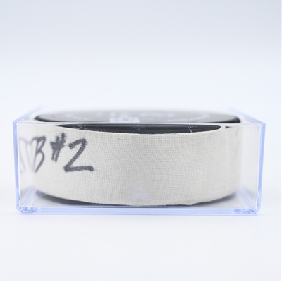 Brandon Hagel - Tampa Bay Lightning - Goal Puck - November 29, 2024 vs. Nashville Predators (Predators Logo)