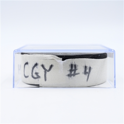 Jonathan Huberdeau - Calgary Flames - Goal Puck - December 10, 2024 vs. Nashville Predators (Predators Logo)