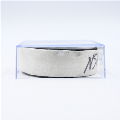 Roman Josi - Nashville Predators - Goal Puck - November 29, 2024 vs. Tampa Bay Lightning (Predators Logo)
