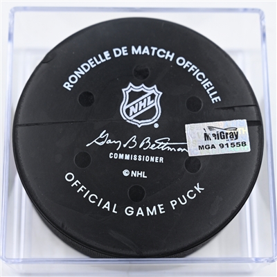 Kirill Kaprizov - Minnesota Wild - Goal Puck - December 14, 2024 vs. Philadelphia Flyers (Wild Logo)