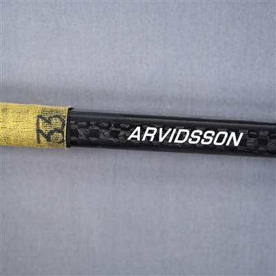 Viktor Arvidsson - Nashville Predators - Warrior Alpha DX SL Stick -2020-21 NHL Season