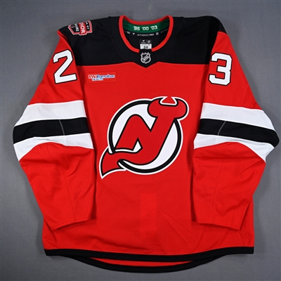 Kurtis MacDermid - Game-Worn Red w/ Jacques Lemaire Ring of Honor Patch Jersey - Jan. 22, 2025