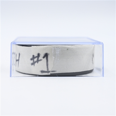 Jonathan Marchessault - Nashville Predators - Goal Puck - December 10, 2024 vs. Calgary Flames (Predators Logo)