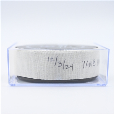 Jake Middleton - Minnesota Wild - Goal Puck - December 3, 2024 vs. Vancouver Canucks (Wild Logo)