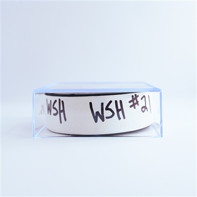 Aliaksei Protas - Washington Capitals - Goal Puck - December 22, 2024 vs. Los Angeles Kings (Capitals' 50th Anniversary Logo)