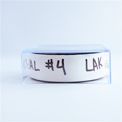 Aliaksei Protas - Washington Capitals - Goal Puck - December 22, 2024 vs. Los Angeles Kings (Capitals' 50th Anniversary Logo)