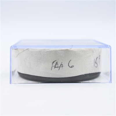 Sam Reinhart - Florida Panthers - Goal Puck - December 5, 2024 vs. Philadelphia Flyers (Flyers Logo)