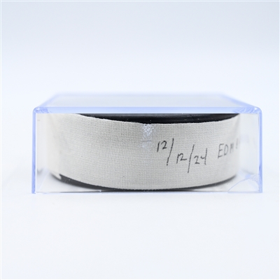 Derek Ryan - Edmonton Oilers - Goal Puck - December 12, 2024 vs. Minnesota Wild (Wild Logo)
